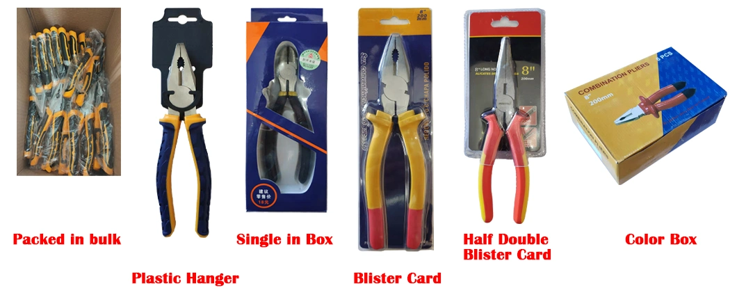 6-8 "High Quality Needle Nose Pliers with High Hardness and Low Price