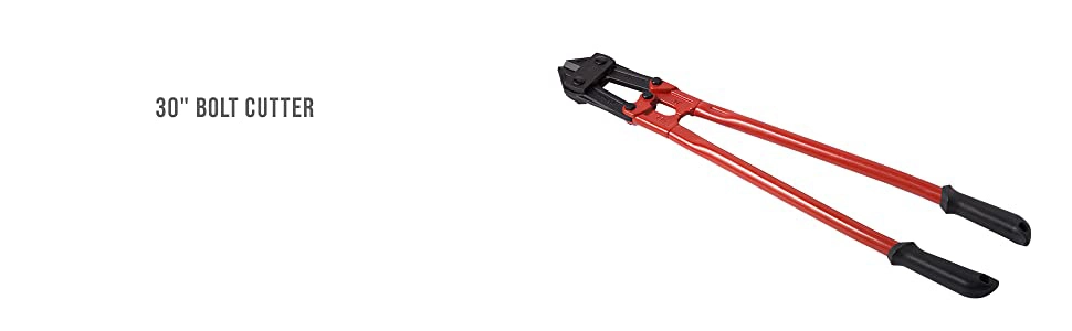Heavy Duty Bolt Cutter-30 Inch, with Comfortable Grip Handle, with Cr-Mo Drop-Forged Blades