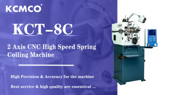 Ressort de suspension pour machine d'enroulement de ressort à came à 2 axes avec nouvelle machine de formage de ressort CNC